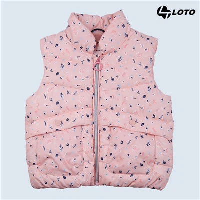 Toddler Girls puffer testmelegítő